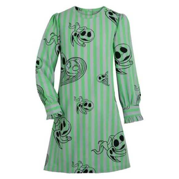 Disney Other - Disney Kids the Nightmare Before Christmas Dress Long Sleeve Size 11/12 & 9/10